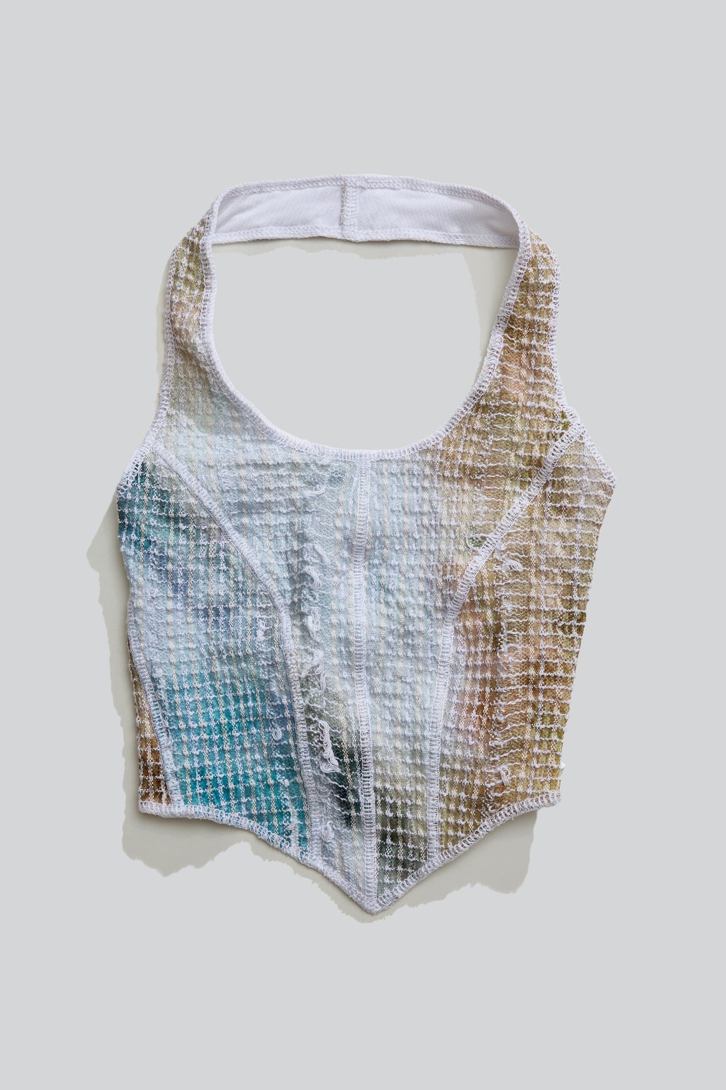 Cave Stretch Weave Halter Top-Luna Del Pinal-APOC STORE