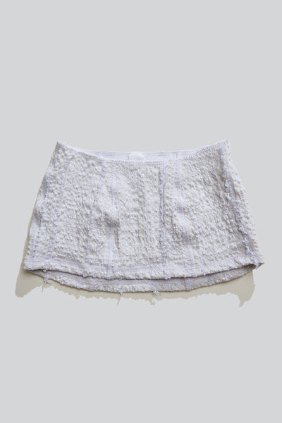 Stretch Weave Mini Mini Skirt-Luna Del Pinal-APOC STORE