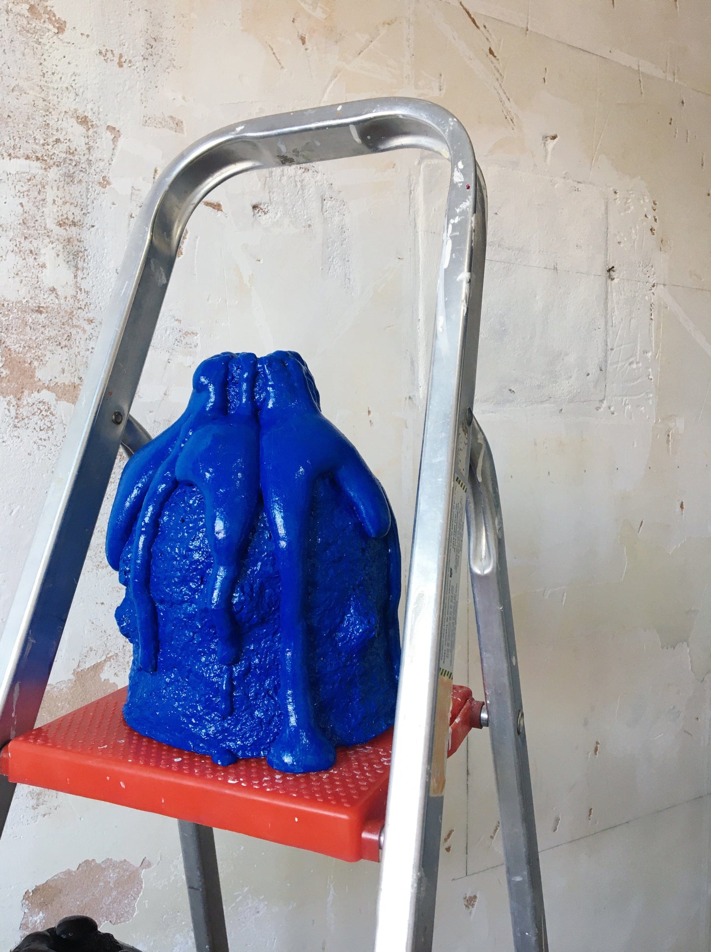 Blue Lava Vase-BVAR-APOC STORE