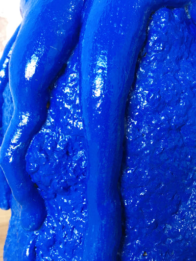 Blue Lava Vase-BVAR-APOC STORE