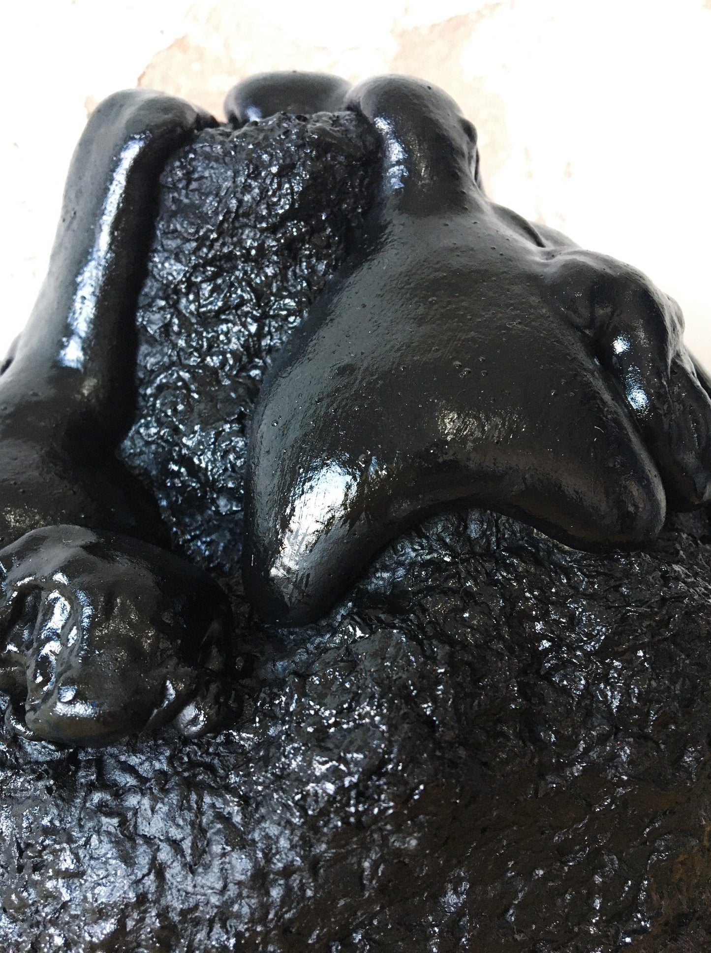 Black Lava Vase-BVAR-APOC STORE