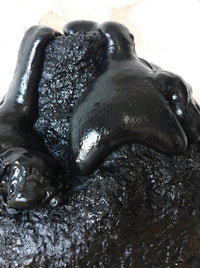 Black Lava Vase-BVAR-APOC STORE