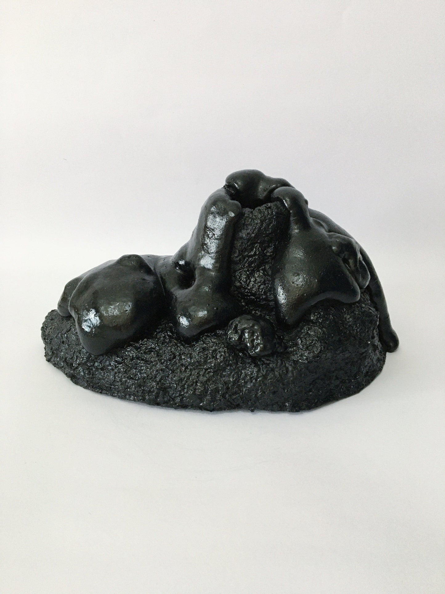 Black Lava Vase-BVAR-APOC STORE