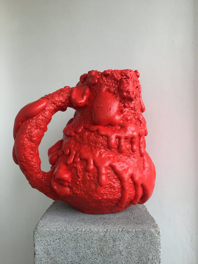 Lava Vase Red-BVAR-APOC STORE