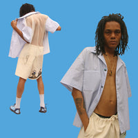 Hand-painted Button Resort Shirt-Jetpack Hom(m)e-APOC STORE