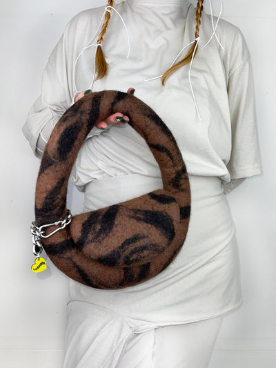 Milk Choc Marbled Oval Bag-Carboot-APOC STORE