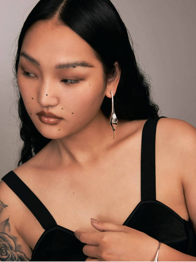 Silver Volva Volva Earrings-Ancient Future-APOC STORE