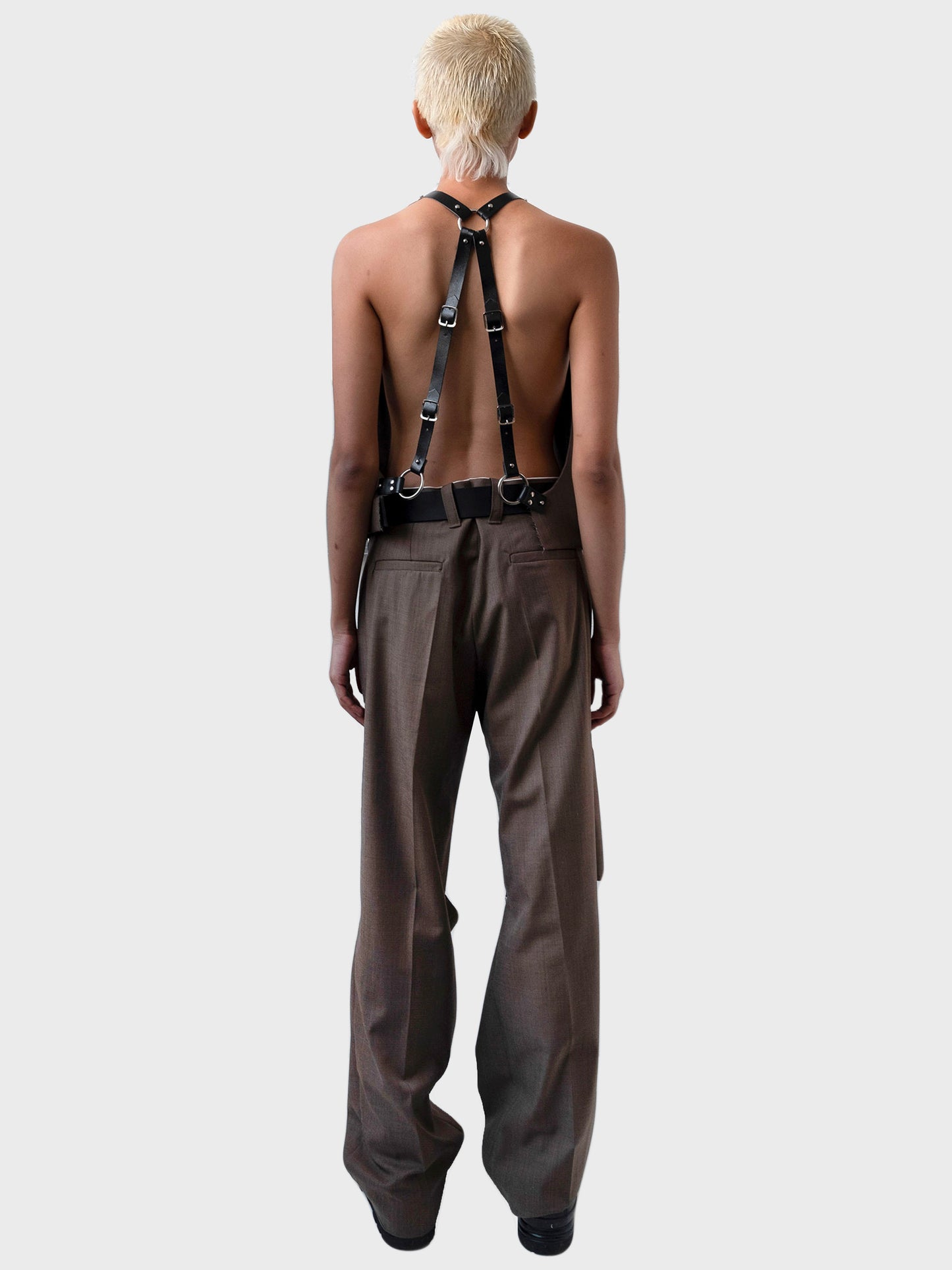 MIO - Kneecut Tailored Trousers-Ella Boucht-APOC STORE