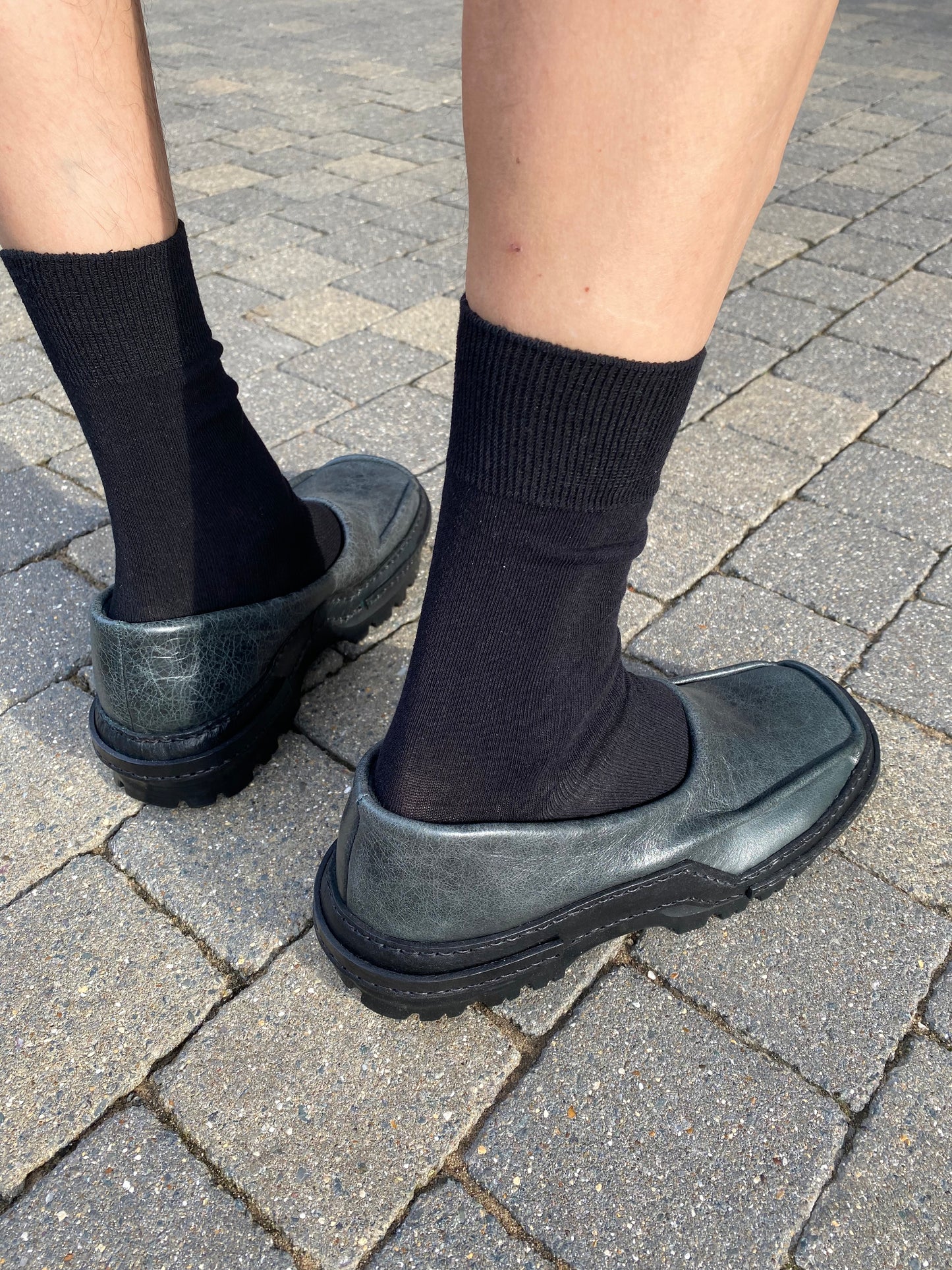 Green Moccasins-Hernán Guardamagna-APOC STORE