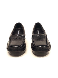 Black Moccasins in Patent Leather-Hernán Guardamagna-APOC STORE