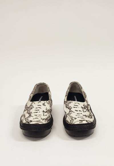 Moccasins in Embossed Snake Leather-Hernán Guardamagna-APOC STORE