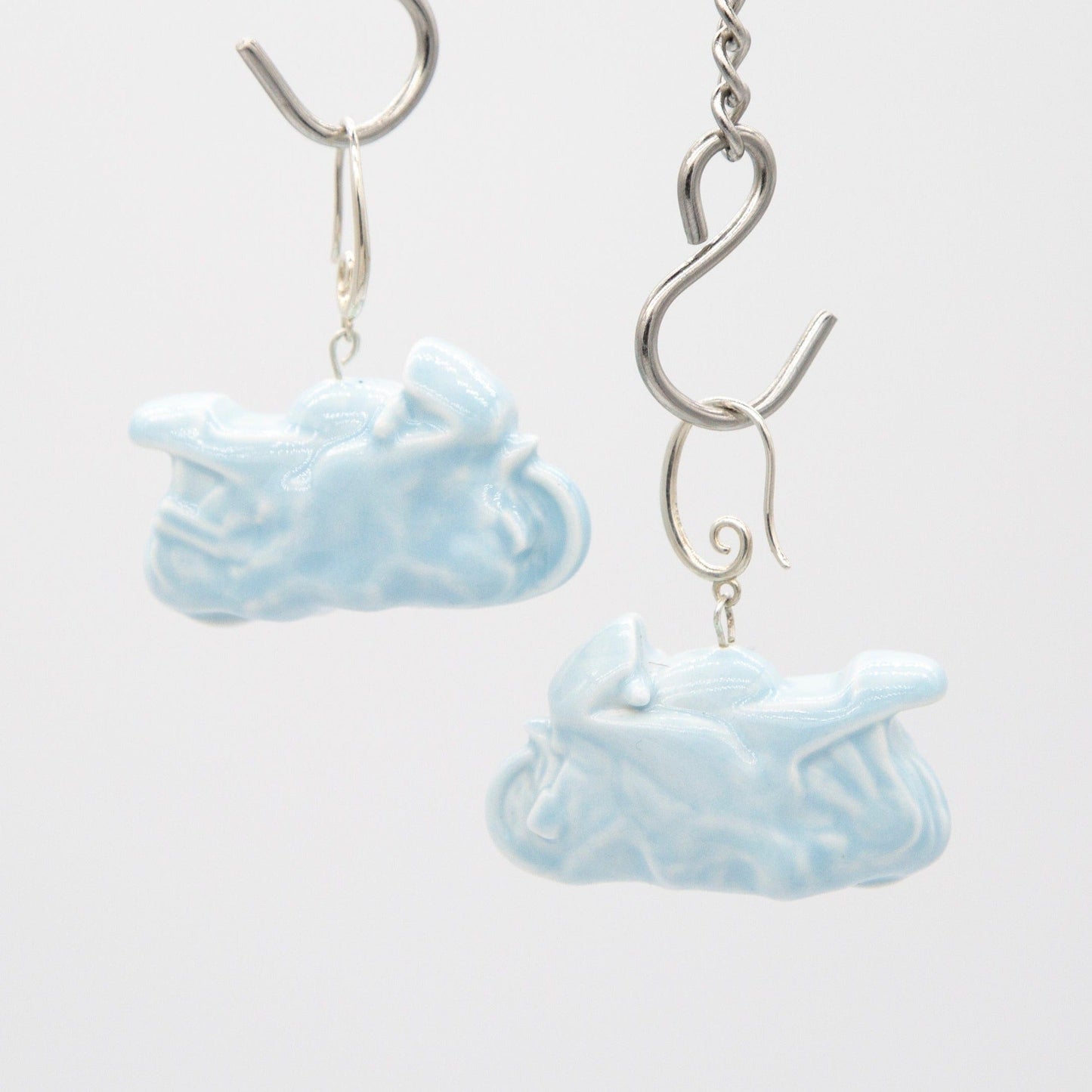 Motorcube Earring Blue-EEGGNET-APOC STORE