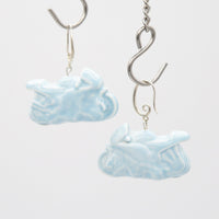 Motorcube Earring Blue-EEGGNET-APOC STORE