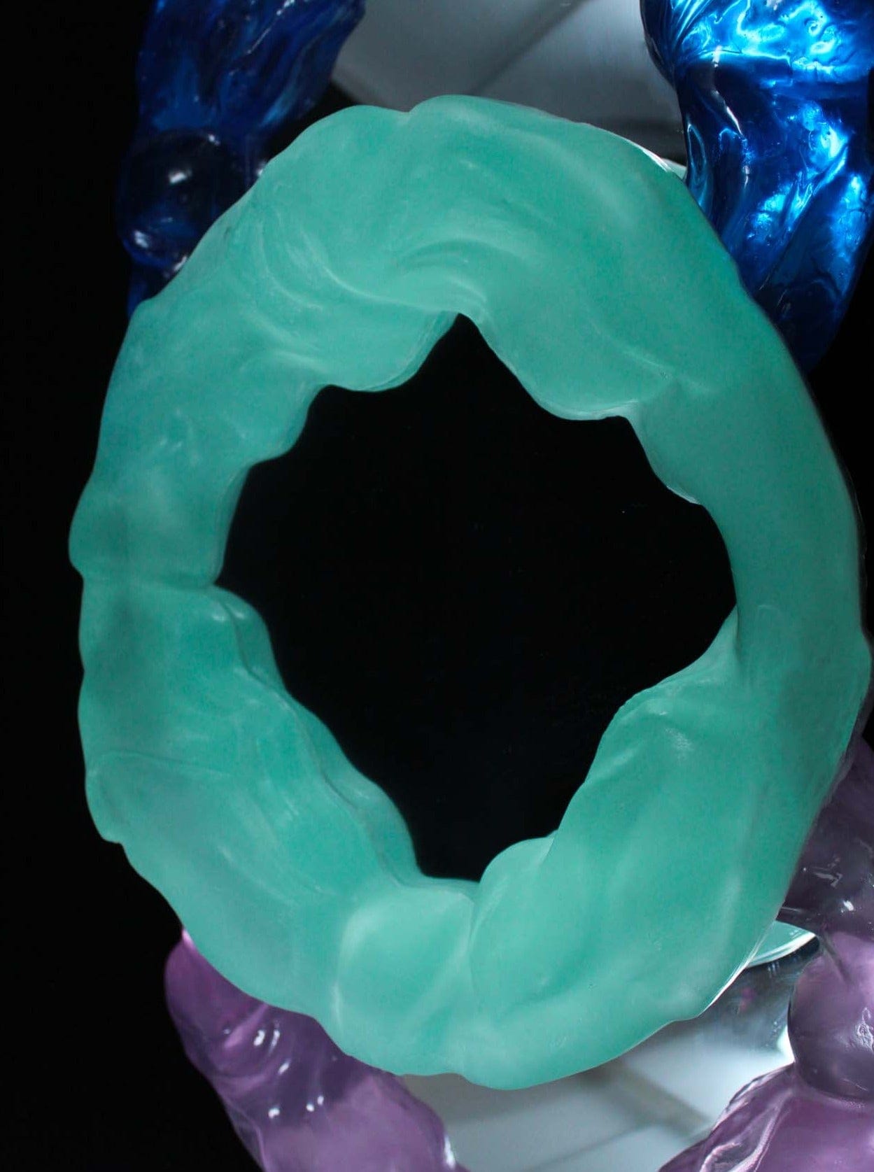 Miniflesh Frosted Mint Mirror-Solène Bonnet-APOC STORE