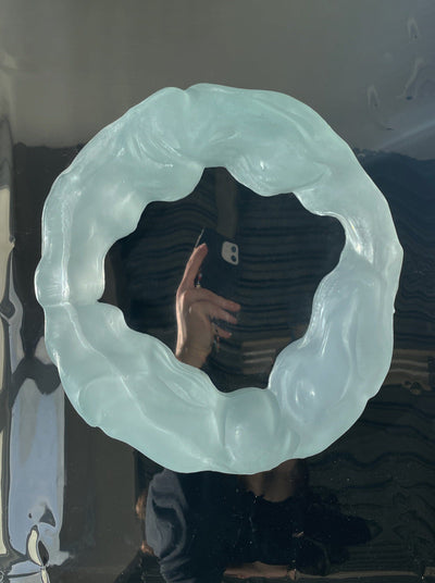 Miniflesh Frosted Mint Mirror-Solène Bonnet-APOC STORE