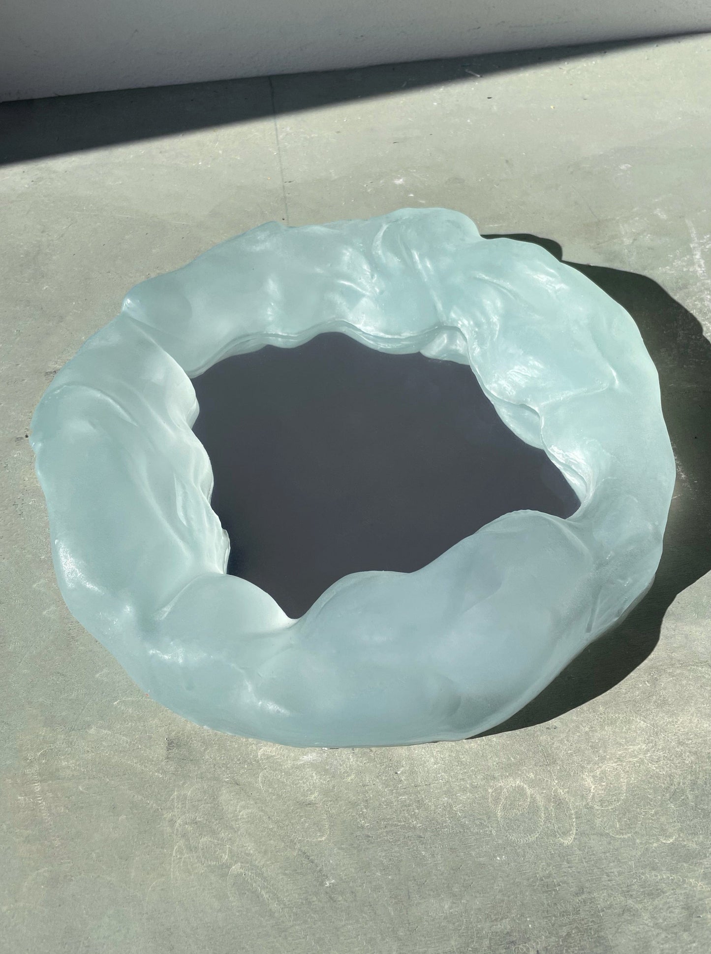 Miniflesh Frosted Mint Mirror-Solène Bonnet-APOC STORE