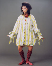 Gold Ruby Gem Neckpiece-MOTOGUO-APOC STORE