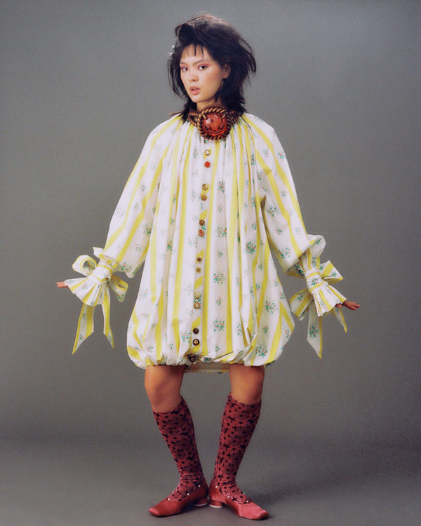 Gold Ruby Gem Neckpiece-MOTOGUO-APOC STORE