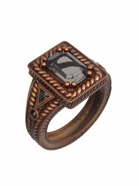 Gold Onxy Gem Neckpiece-MOTOGUO-APOC STORE