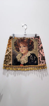 Needlepoint Portrait Skirt-Kristin Mallison-APOC STORE