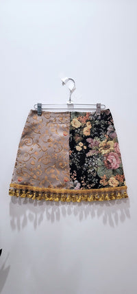 Needlepoint Portrait Skirt-Kristin Mallison-APOC STORE