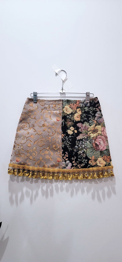 Needlepoint Portrait Skirt-Kristin Mallison-APOC STORE