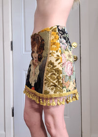 Needlepoint Portrait Skirt-Kristin Mallison-APOC STORE