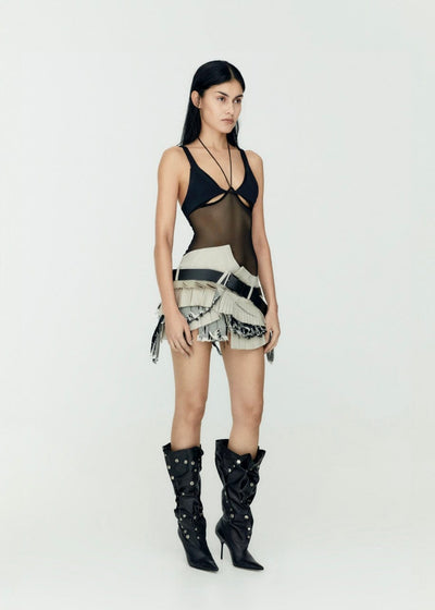 Mesh Bodysuit-Onrushw23fh-APOC STORE