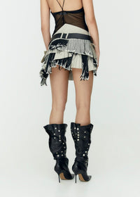 Twirl Mini Skirt-Onrushw23fh-APOC STORE