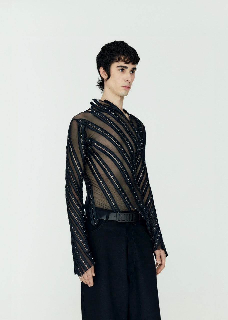 Hook & Eye Twirl Top-Onrushw23fh-APOC STORE