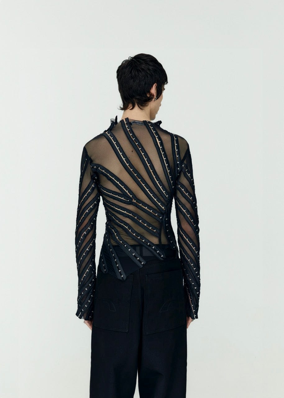 Hook & Eye Twirl Top-Onrushw23fh-APOC STORE