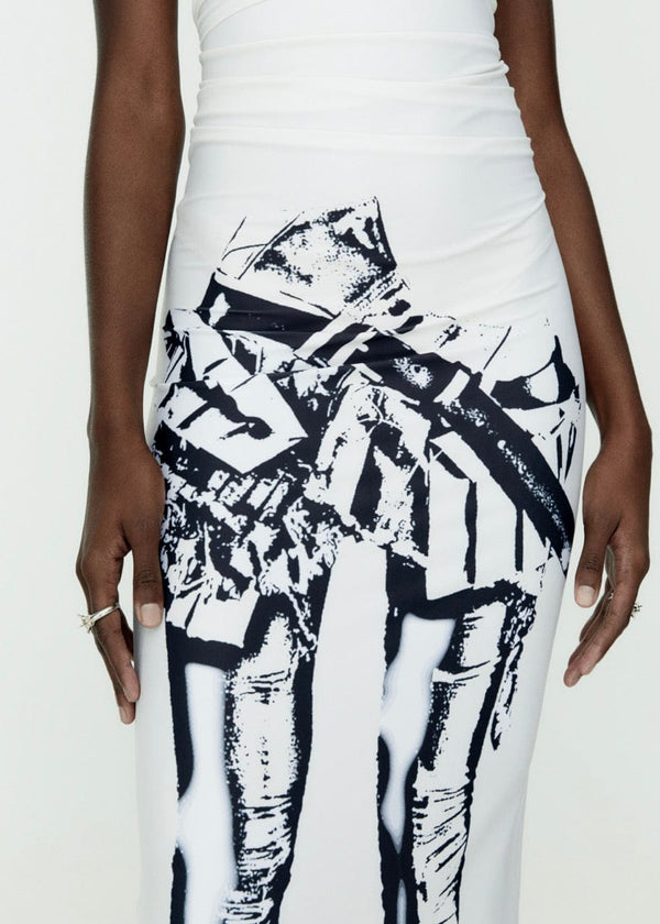 Twirl Skirt Print Dress-Onrushw23fh-APOC STORE