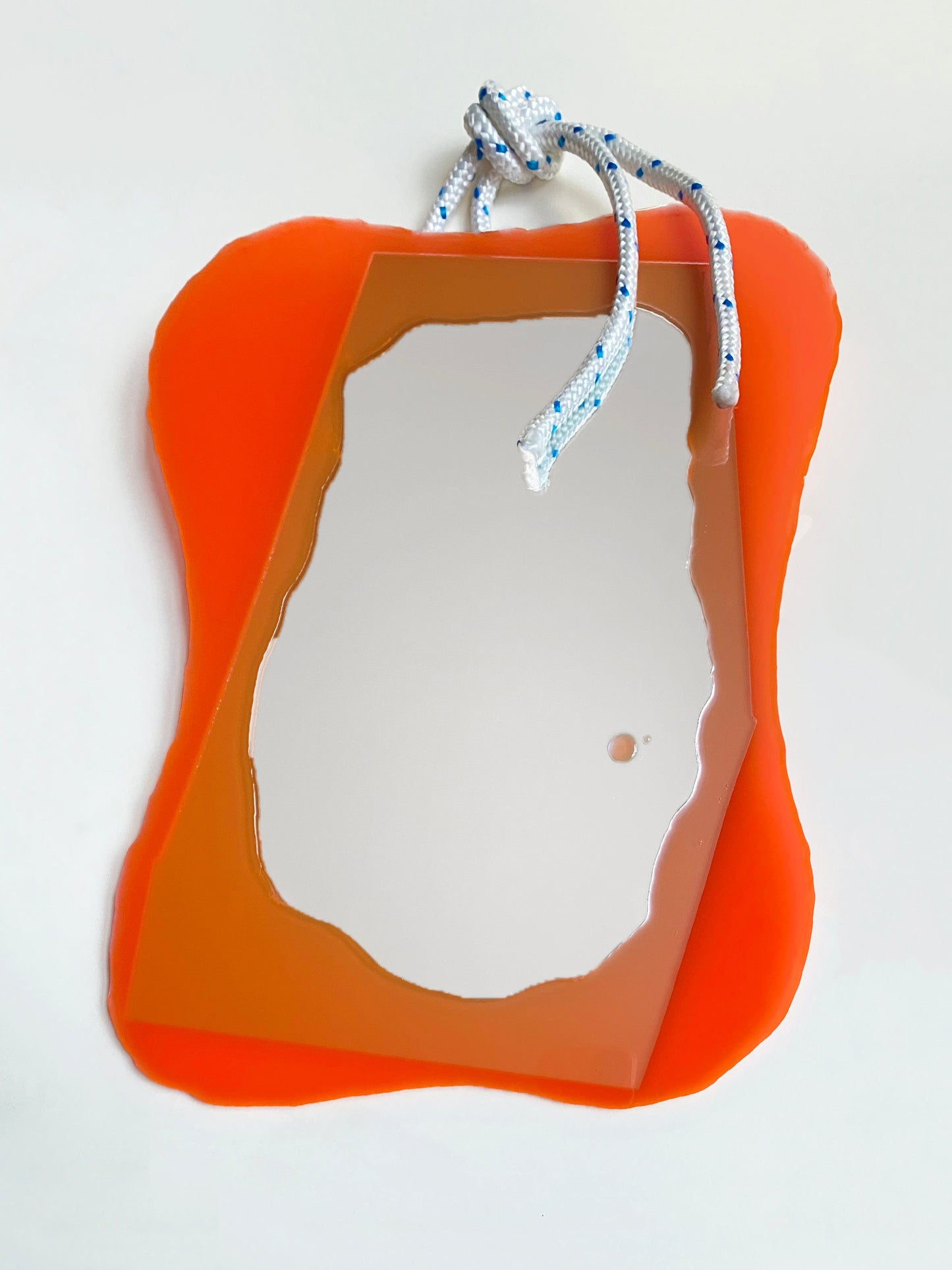 Orange Medium Mirror-STEFANIA RUGGIERO-APOC STORE