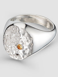 Lemon Signet Ring-OCTI-APOC STORE
