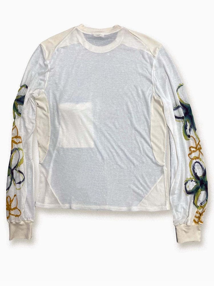 Daisy Long Sleeve Tee-Olivia Rubens-APOC STORE