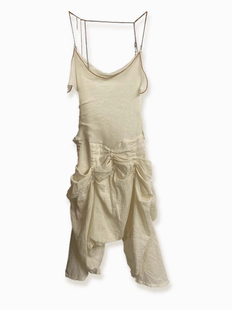 Bound by Chains Sleeveless Dress-Olivia Rubens-APOC STORE