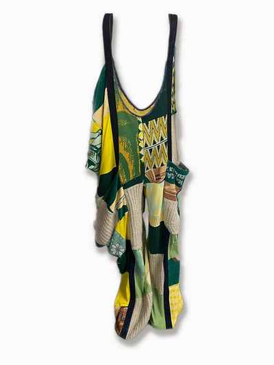 Patchwork Jumpsuit-Olivia Rubens-APOC STORE