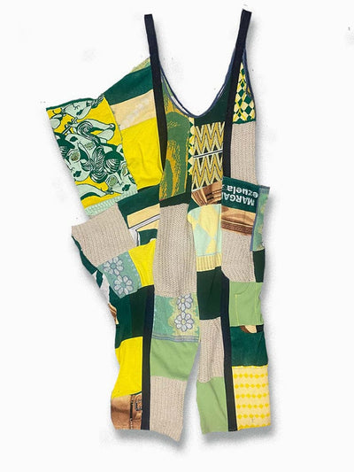 Patchwork Jumpsuit-Olivia Rubens-APOC STORE