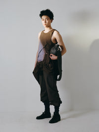 Crinkle Aura Vest Dress-SHEK LEUNG-APOC STORE