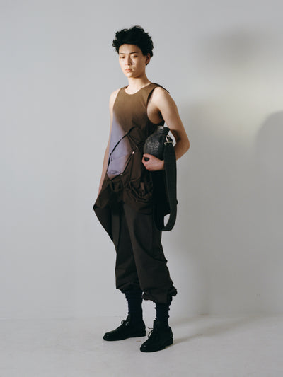 Crinkle Aura Vest Dress-SHEK LEUNG-APOC STORE