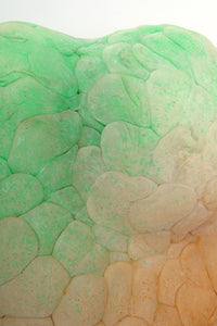 Orange-green Mammatus Wall Sculpture-Elissa Lacoste-APOC STORE