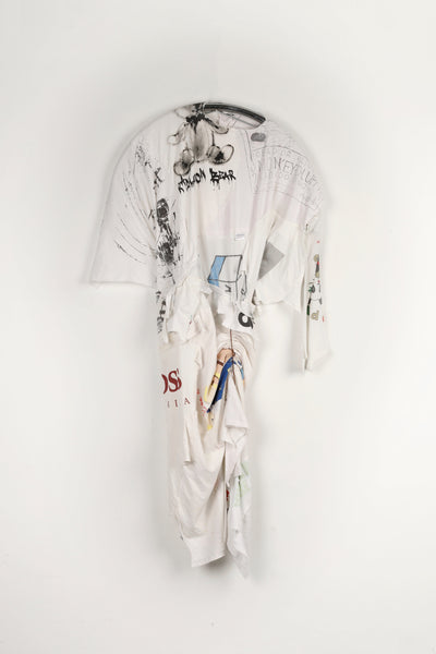 Radiation Bear Cotton Waste Dress-Puer Parasitus-APOC STORE