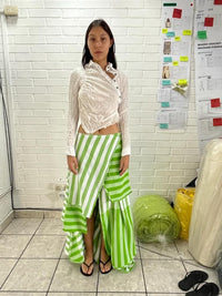 Crinkle Wrap Shirt-Luna Del Pinal-APOC STORE