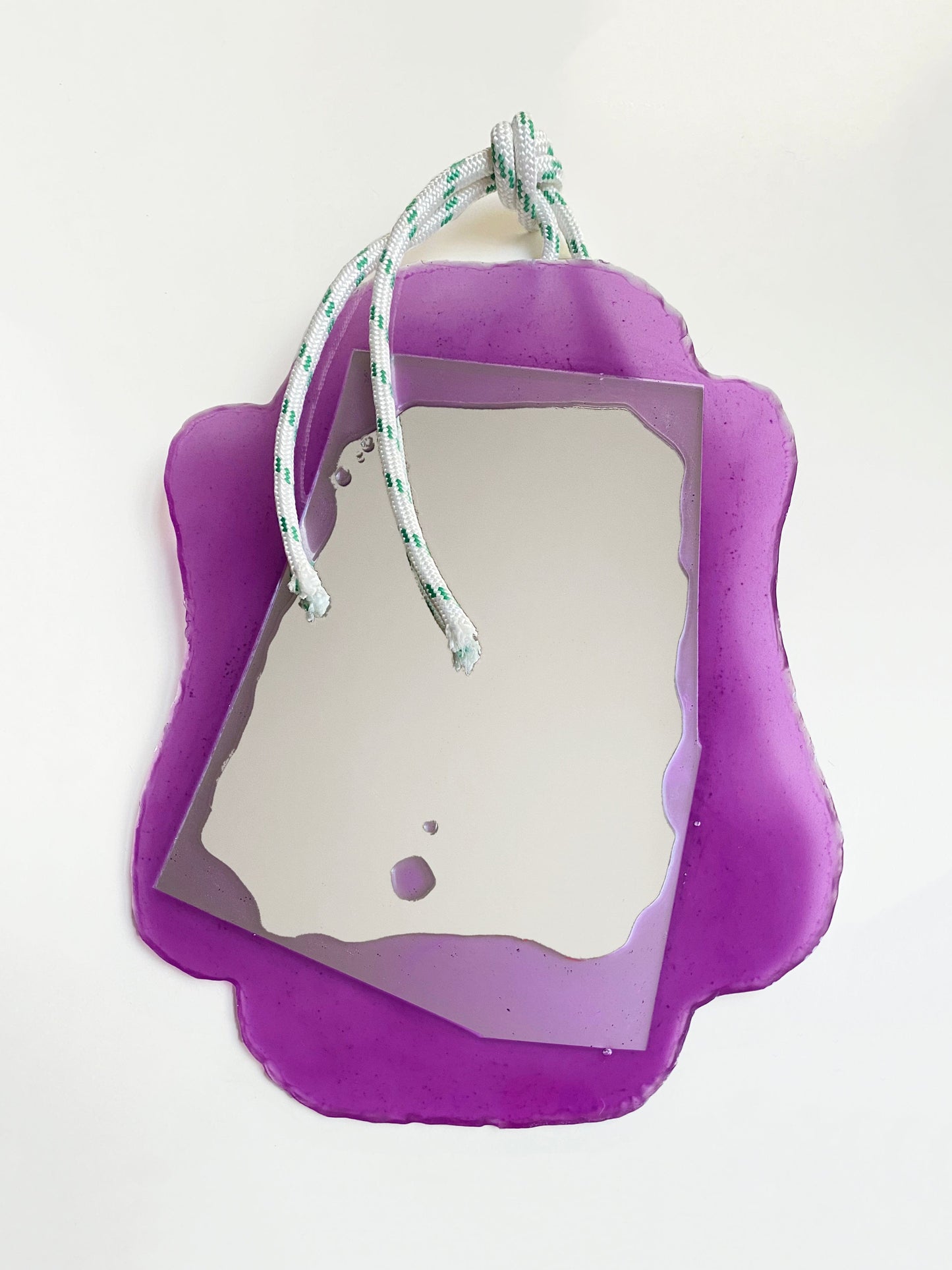 Purple Small Mirror-STEFANIA RUGGIERO-APOC STORE