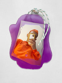 Purple Small Mirror-STEFANIA RUGGIERO-APOC STORE