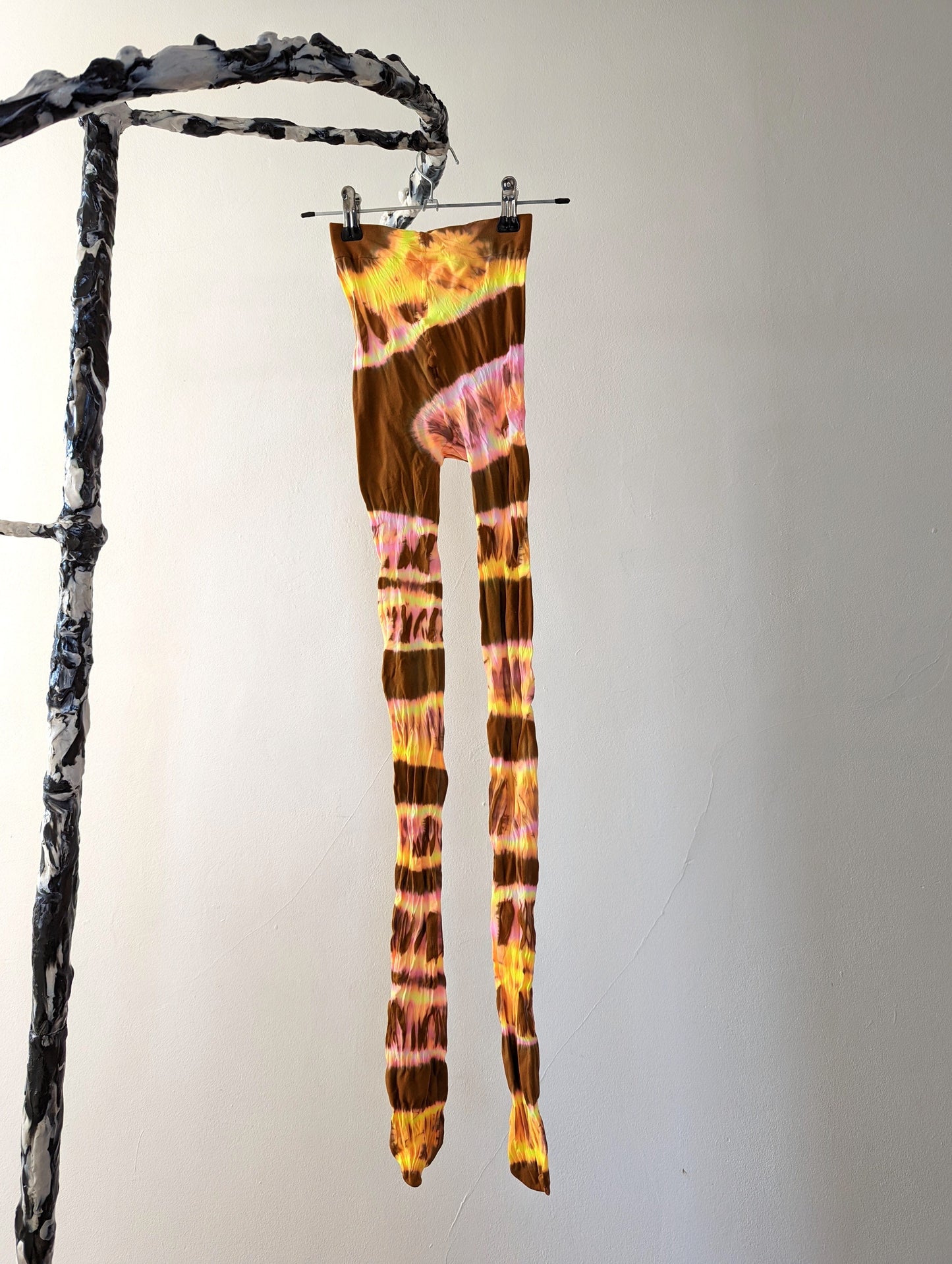 Hand Dyed Tights Multicolour-Celia Calderón Asensio-APOC STORE