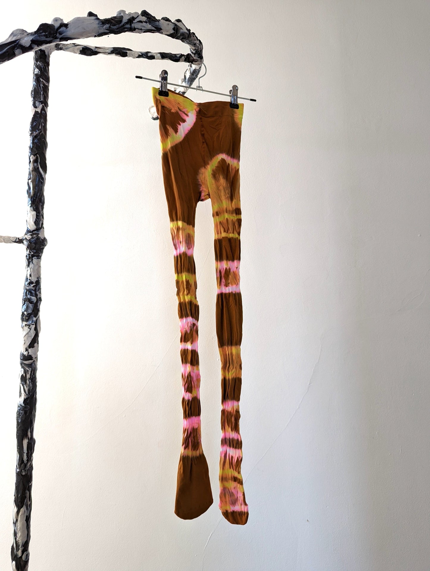 Hand Dyed Tights Multicolour-Celia Calderón Asensio-APOC STORE