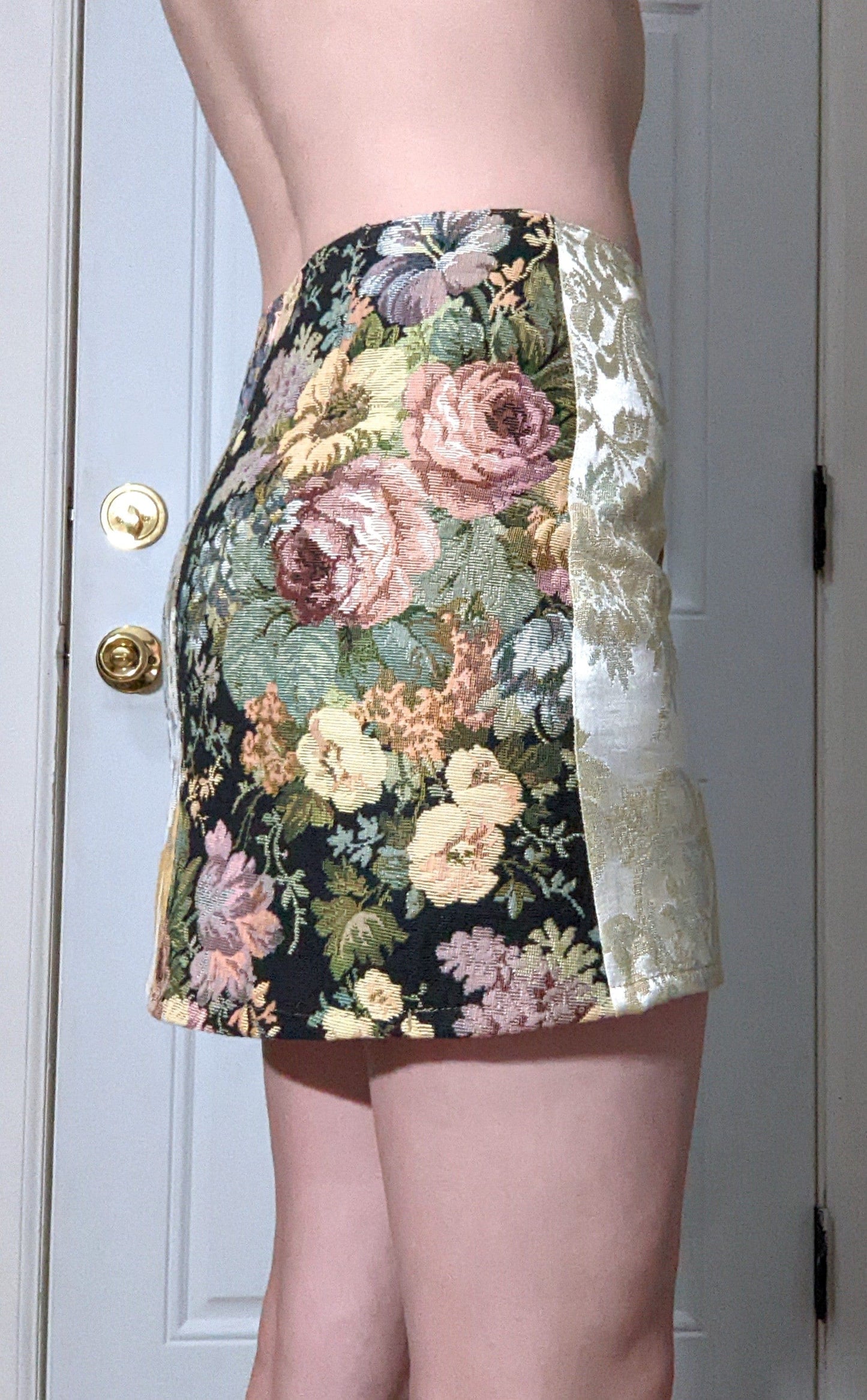 Jesus Needlepoint Skirt-Kristin Mallison-APOC STORE