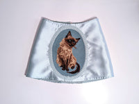 Satin Kitten Needlepoint Skirt-Kristin Mallison-APOC STORE