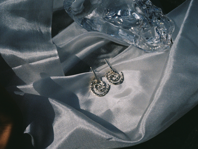 Spiral Petite Earrings-ISA Collection-APOC STORE